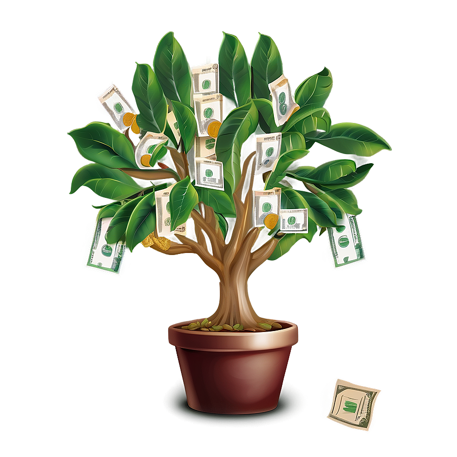 Money Tree A PNG image