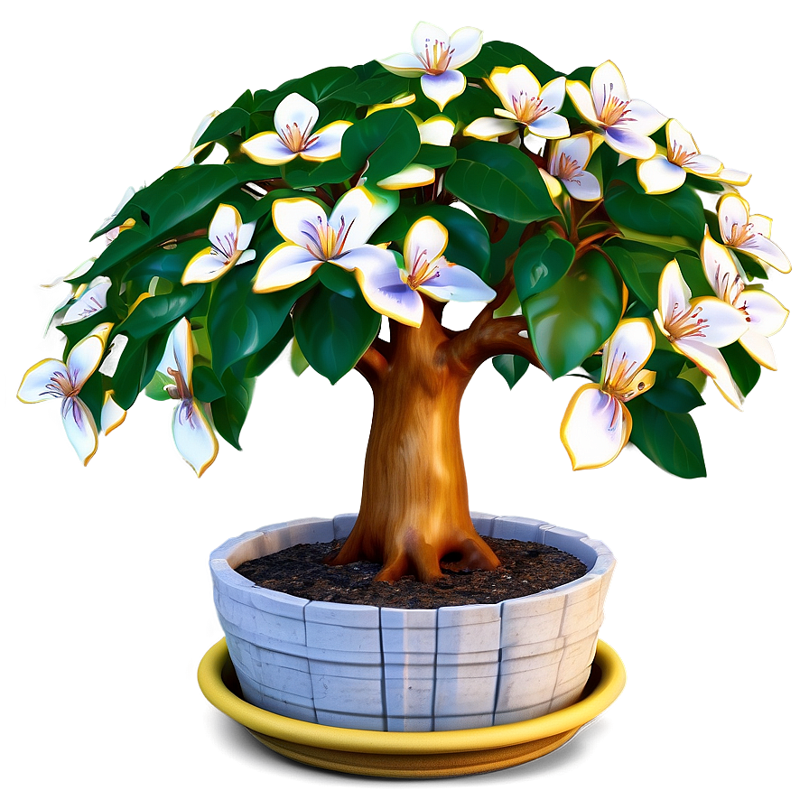 Money Tree In Bloom Png Awl39 PNG image