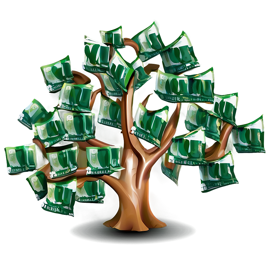 Money Tree Vector Png Jli24 PNG image