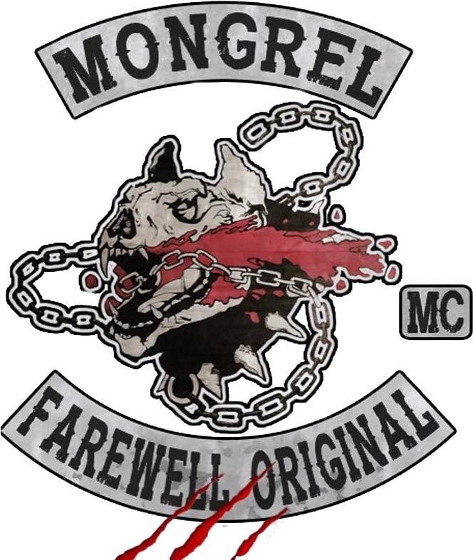 Mongrel_ M C_ Farewell_ Original_ Logo PNG image