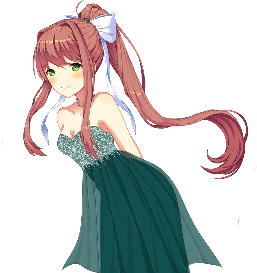 Monika Green Dress D D L C PNG image