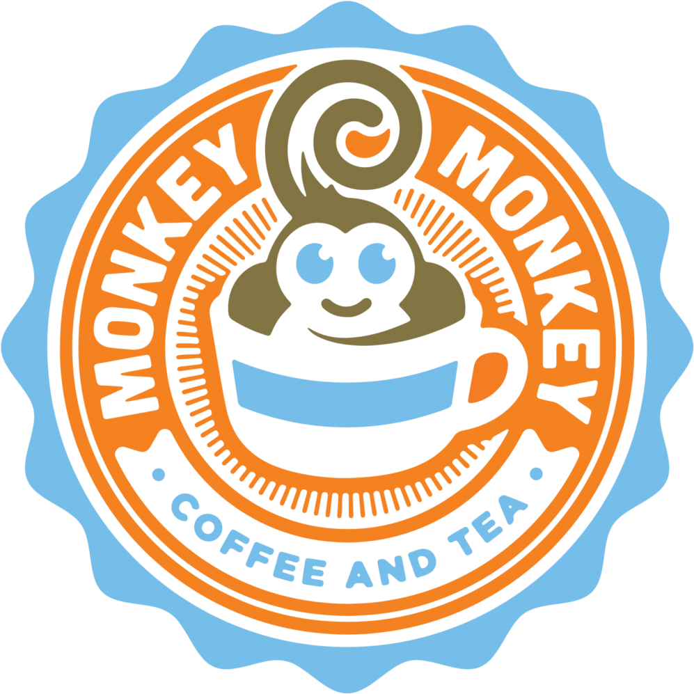 Monkey Coffee Tea Logo PNG image