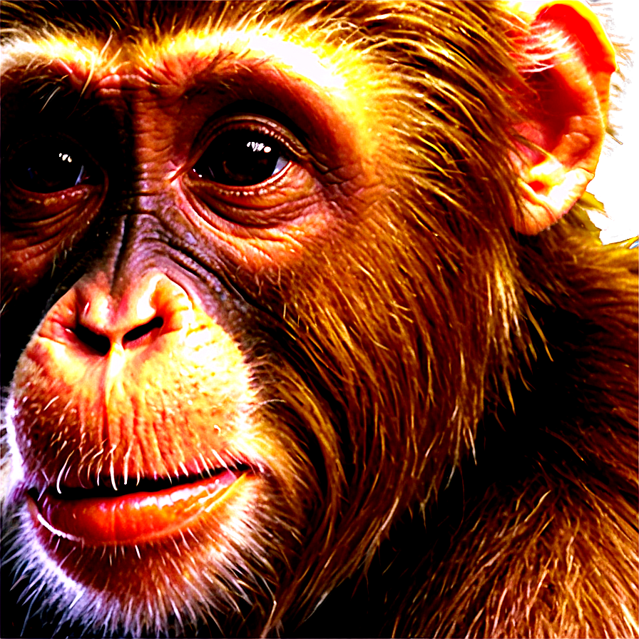 Monkey Face C PNG image