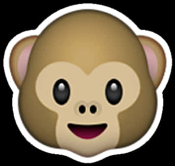 Monkey Face Emoji PNG image