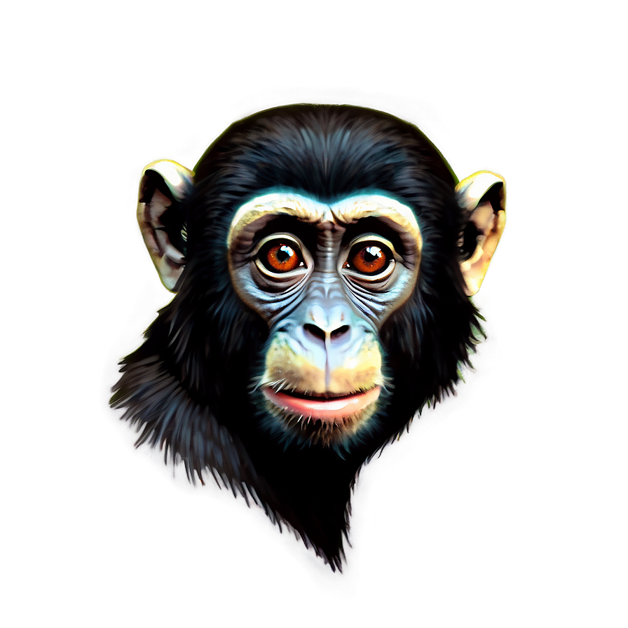 Monkey Illustration Png 05042024 PNG image