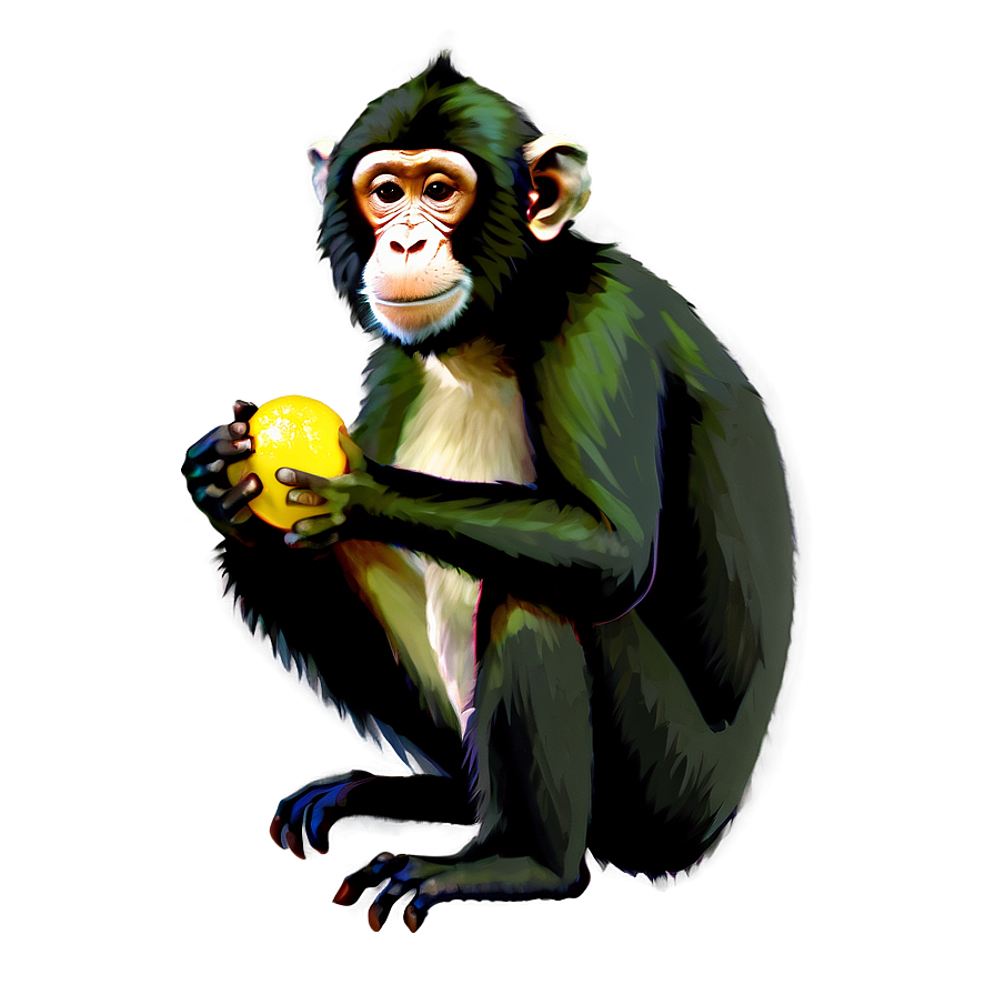 Monkey Illustration Png 43 PNG image