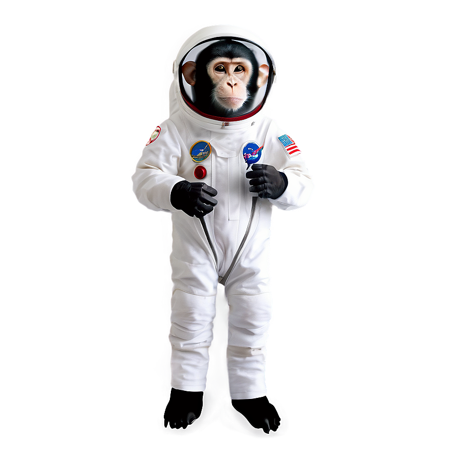 Monkey In Space Suit Png 87 PNG image