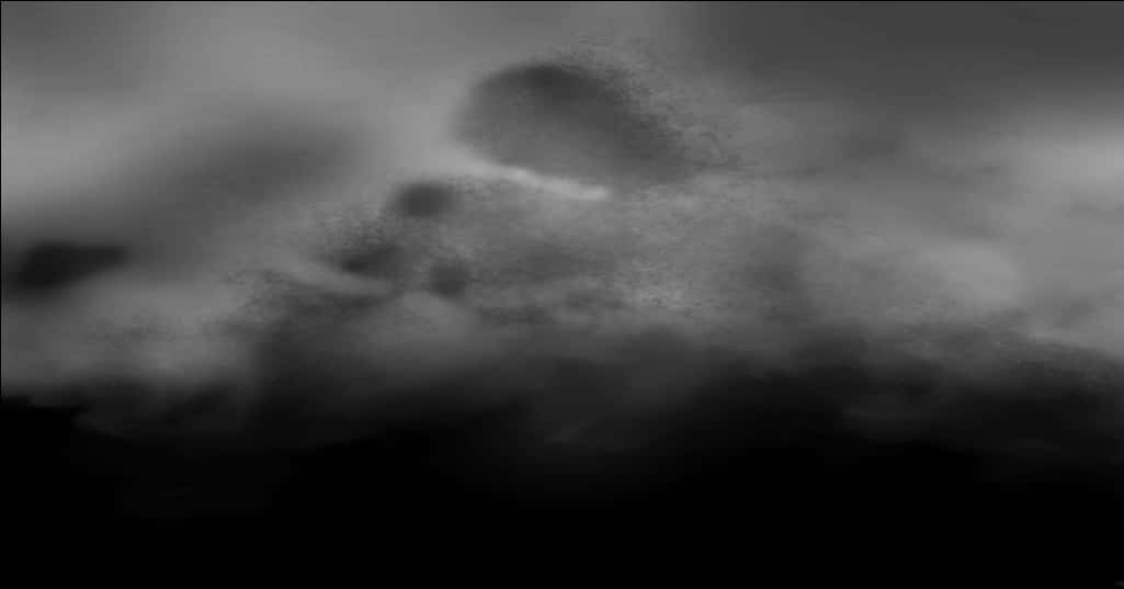 Monochrome_ Cloud_ Abstract PNG image