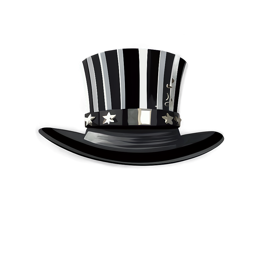 Monochrome Top Hat Graphic Png Jyc47 PNG image