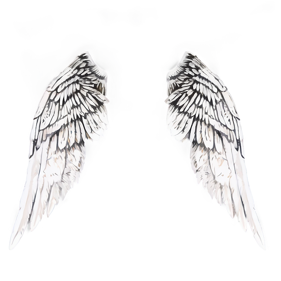 Monochrome Wings Png Cog PNG image