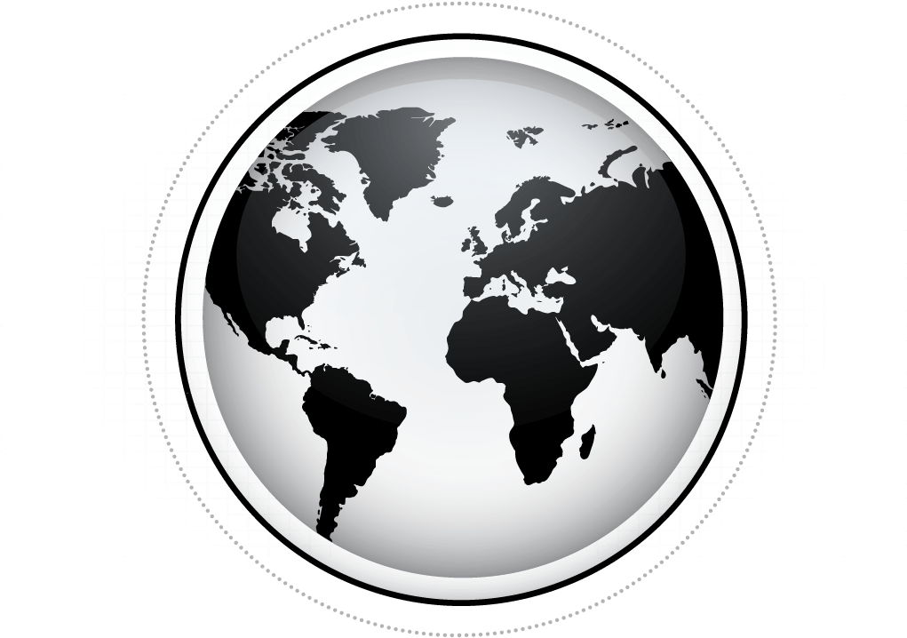 Monochrome World Mapon Grid Background PNG image