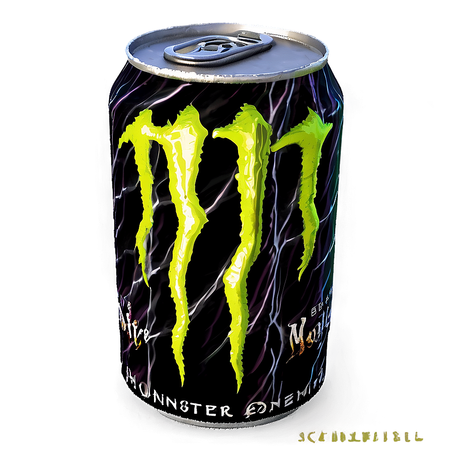 Monster Energy Drink 3d Model Png Cgx3 PNG image