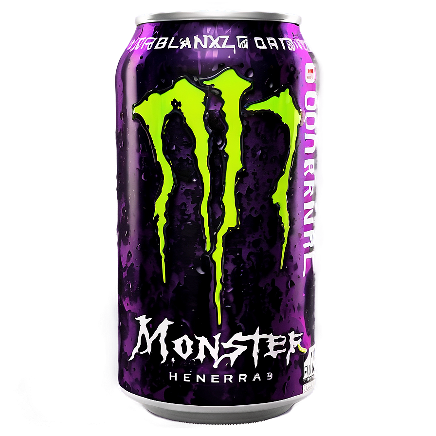 Monster Energy Drink Biohazard Edition Png 06202024 PNG image