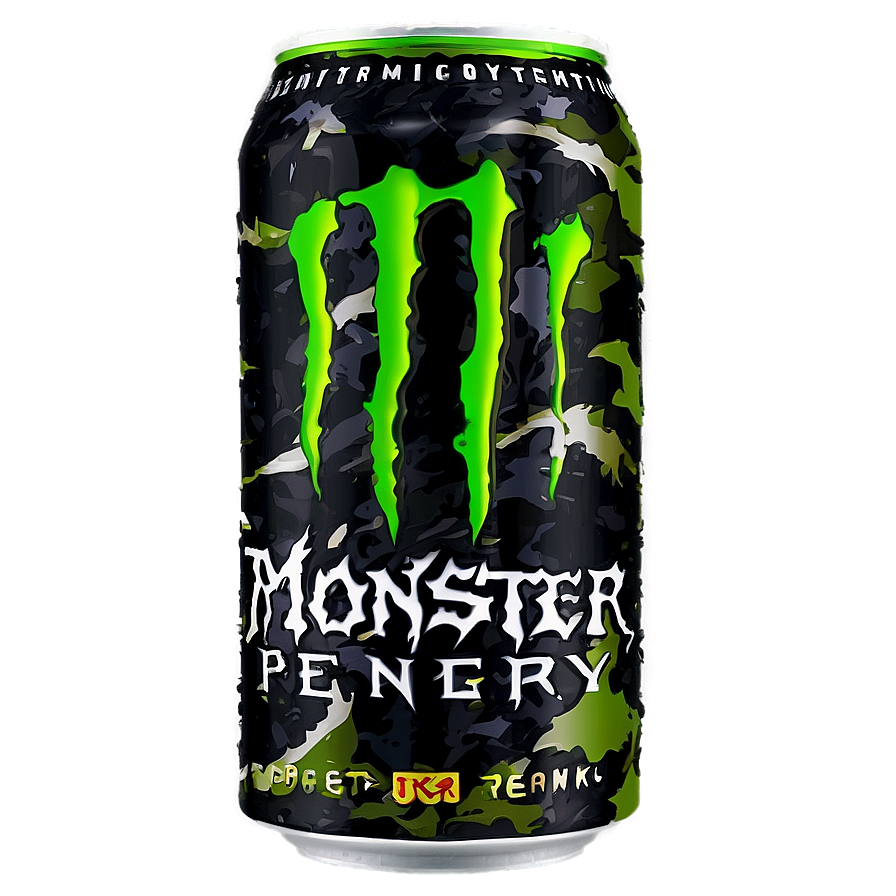 Monster Energy Drink Camouflage Edition Png Fxm PNG image