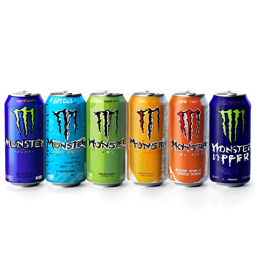Monster Energy Drink Flavors Assortment Png 49 PNG image