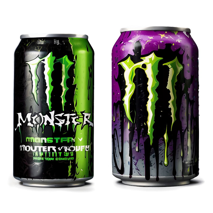Monster Energy Drink Graffiti Style Png 34 PNG image