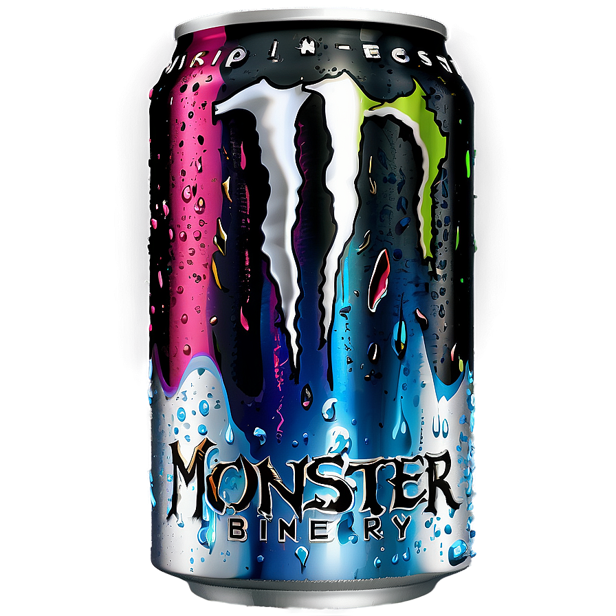 Monster Energy Drink With Ice Png 06202024 PNG image