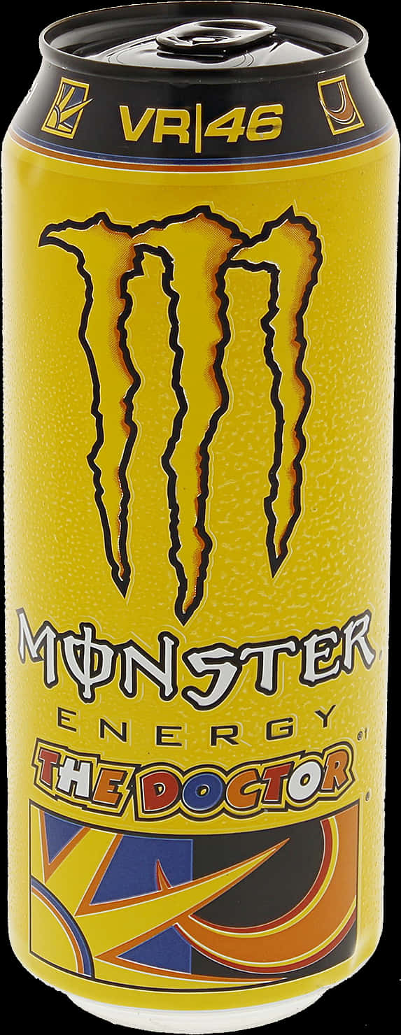 Monster Energy The Doctor V R46 Can PNG image