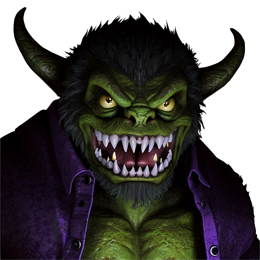 Monster In Shadows Png Fcv34 PNG image