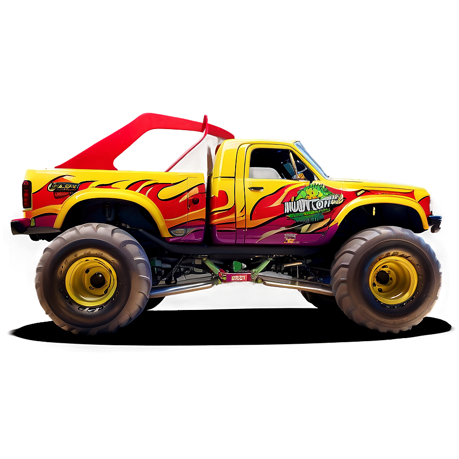 Monster Truck Action Png 05242024 PNG image