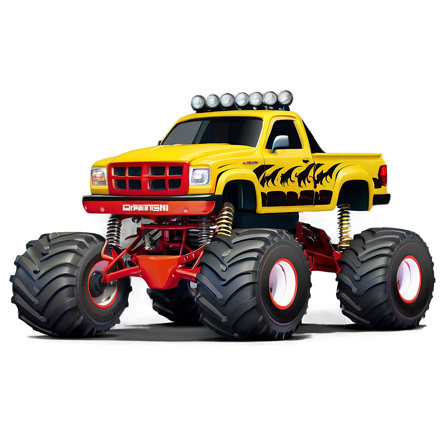 Monster Truck Action Png 12 PNG image