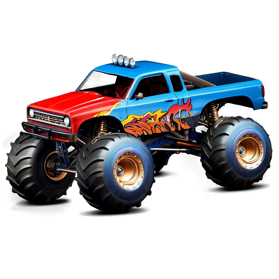 Monster Truck Clash Png Qhu PNG image