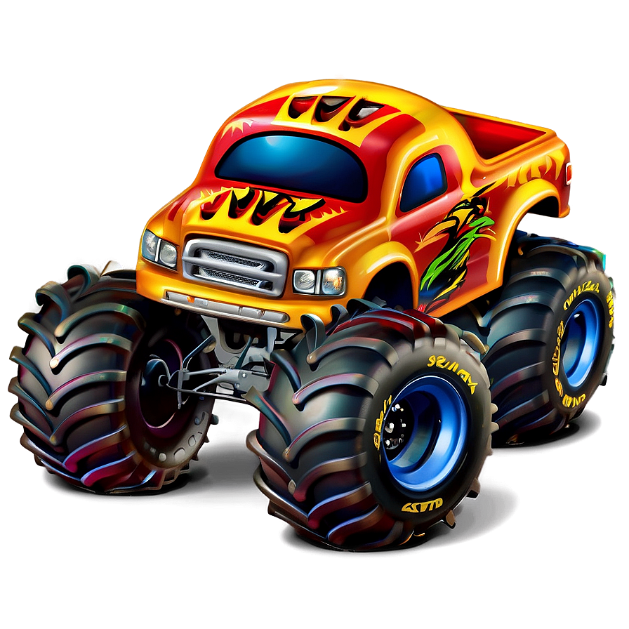 Monster Truck Fever Png 05242024 PNG image