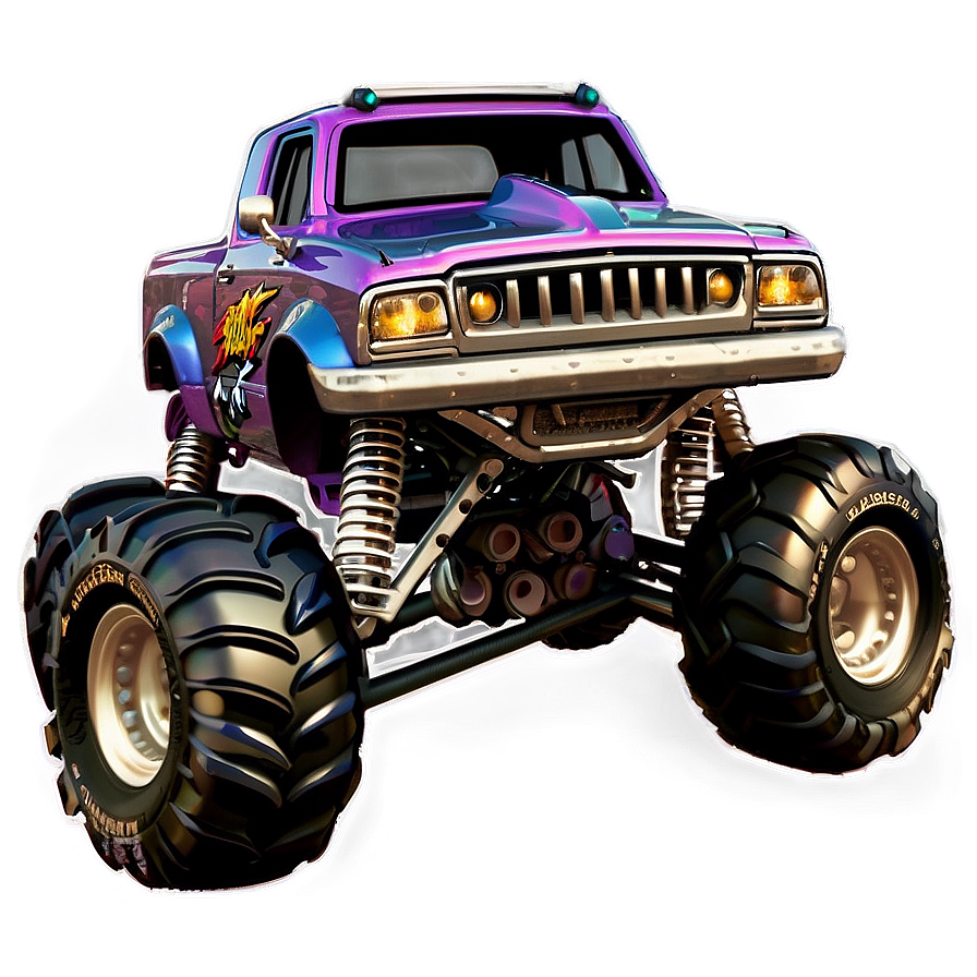 Monster Truck Rampage Png 05242024 PNG image