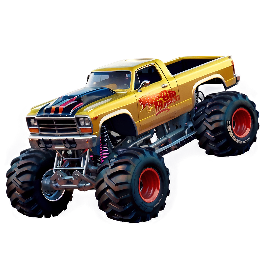 Monster Truck Rampage Png 05242024 PNG image