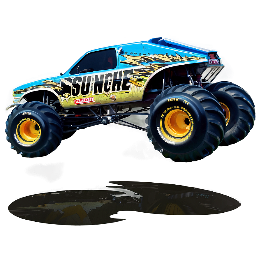 Monster Truck Showdown Png 05242024 PNG image