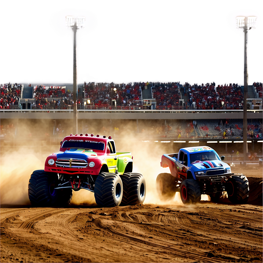 Monster Truck Showdown Png Jeo PNG image