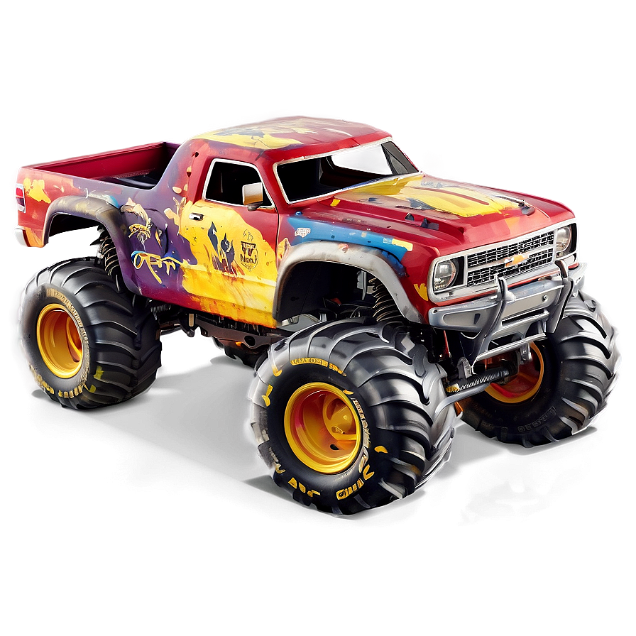 Monster Truck Warzone Png 05242024 PNG image