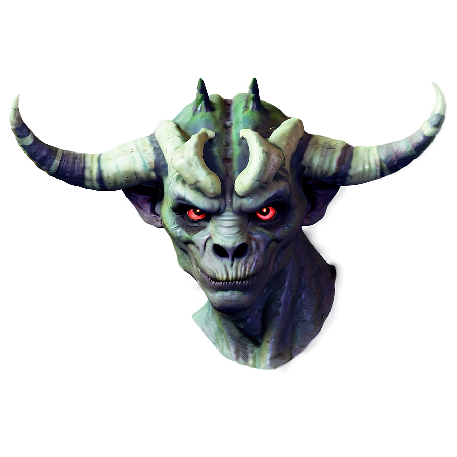 Monster With Horns Png 05232024 PNG image