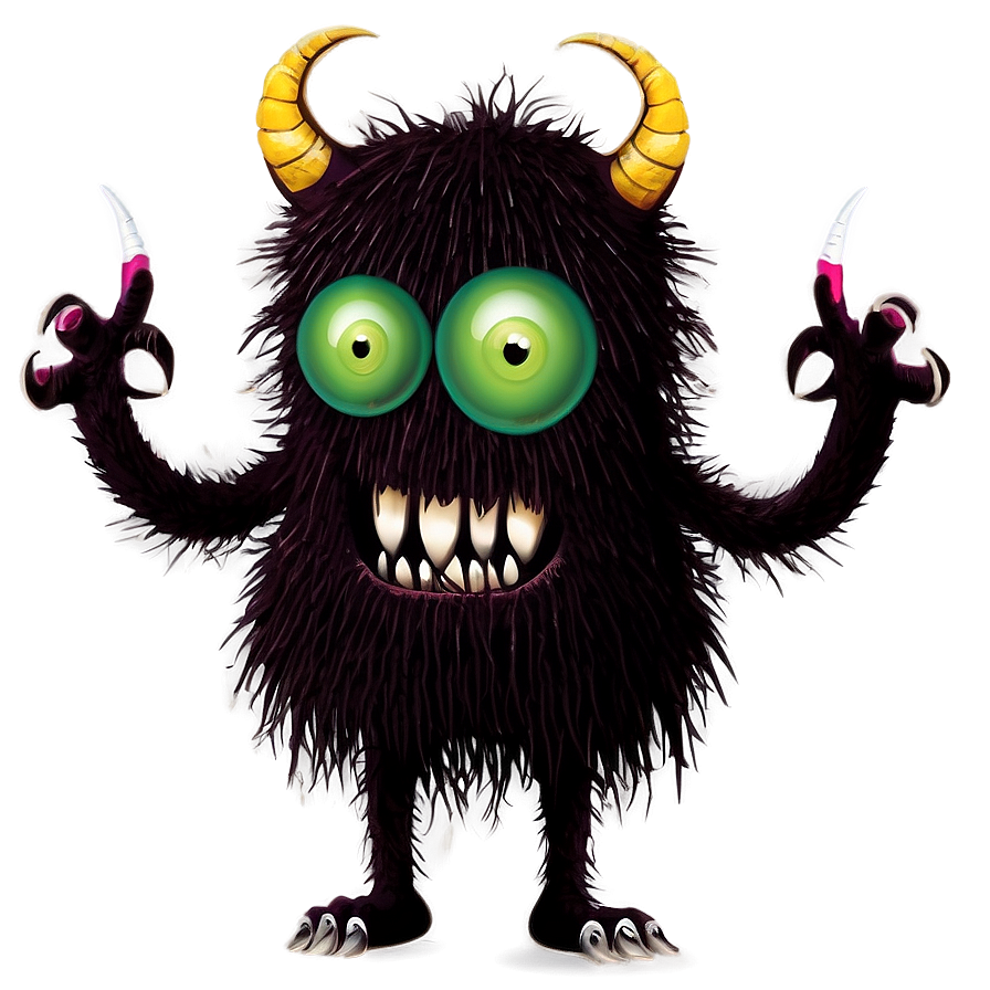 Monster With Horns Png 82 PNG image