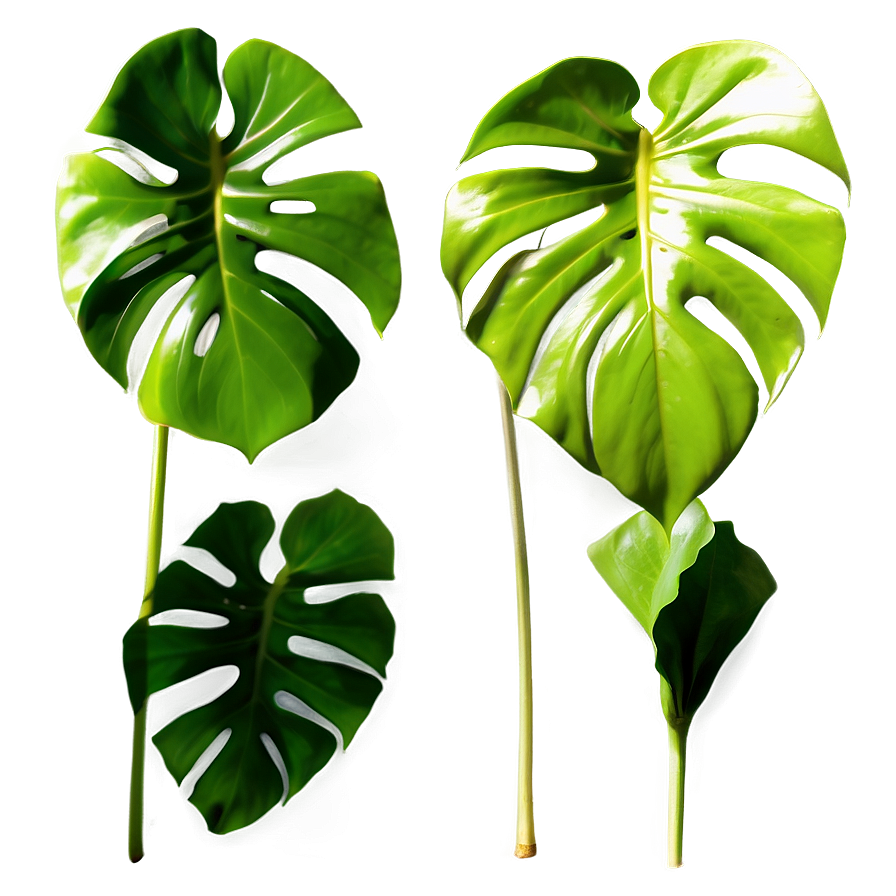 Monstera Deliciosa Leaf Png Lxp PNG image