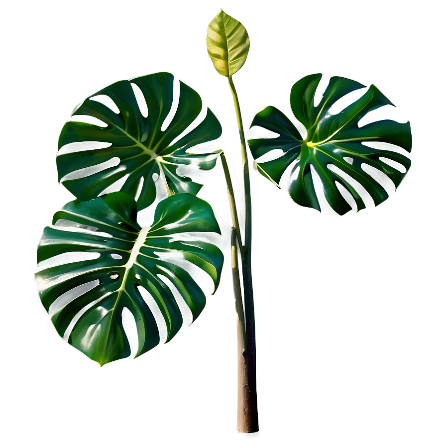 Monstera Deliciosa Plant Png 06212024 PNG image