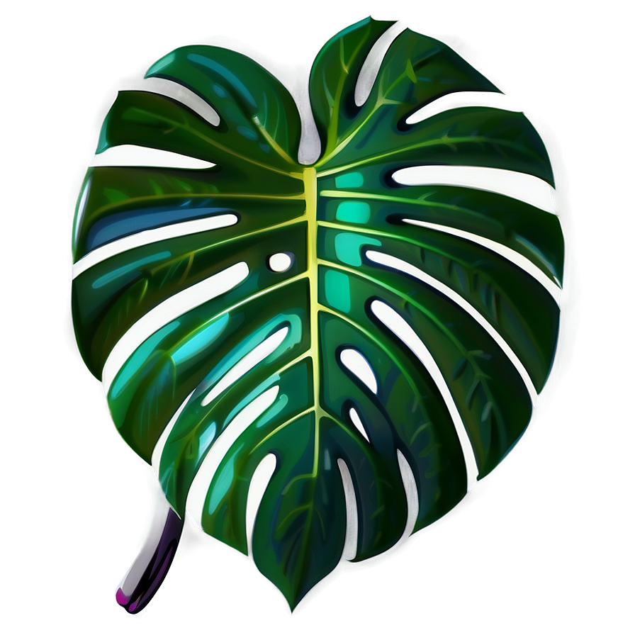 Monstera Deliciosa Vector Png 05232024 PNG image