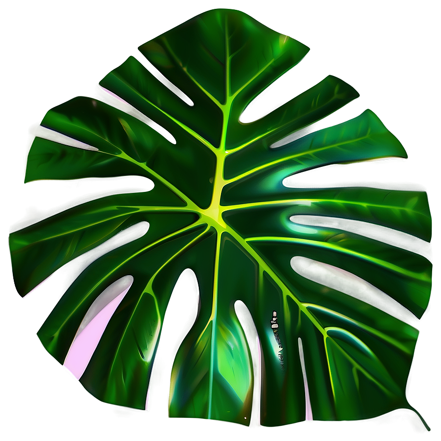 Monstera Leaf Design Png Mla45 PNG image