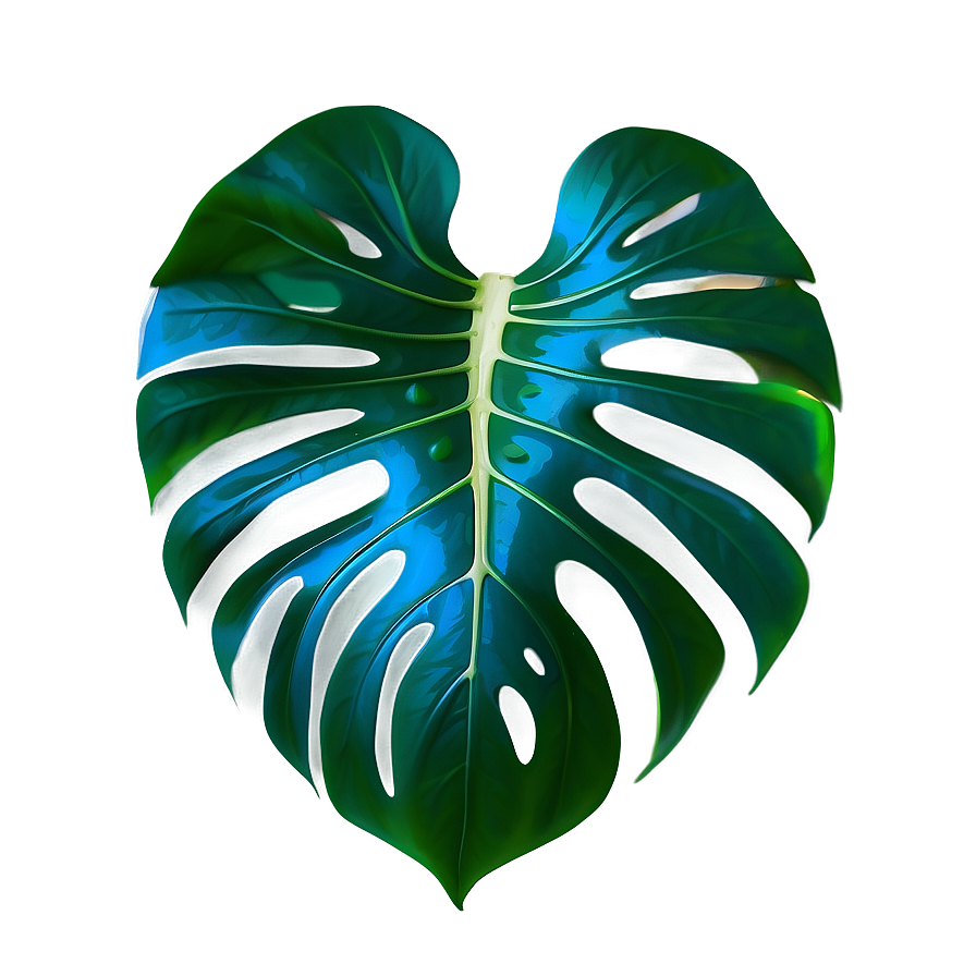 Monstera Tropical Leaf Png Xeh PNG image