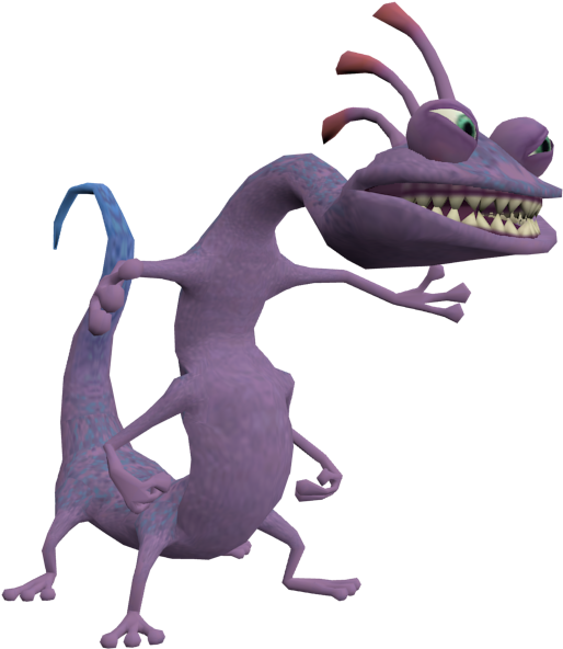 Monsters Inc Randall Boggs Character PNG image