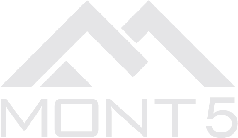 Mont5 Logo Blue Triangles PNG image