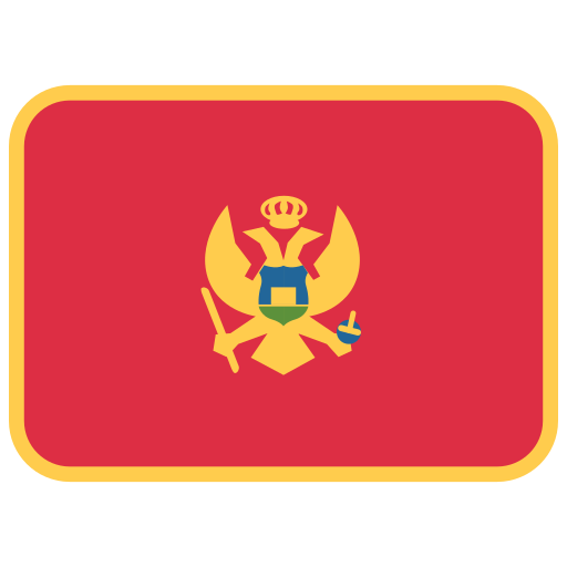 Montenegro Flag Graphic PNG image