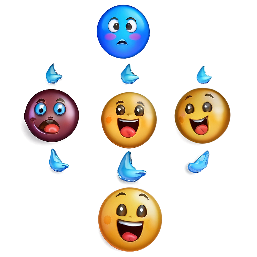 Mood Blue Emoji Png Compilation 74 PNG image