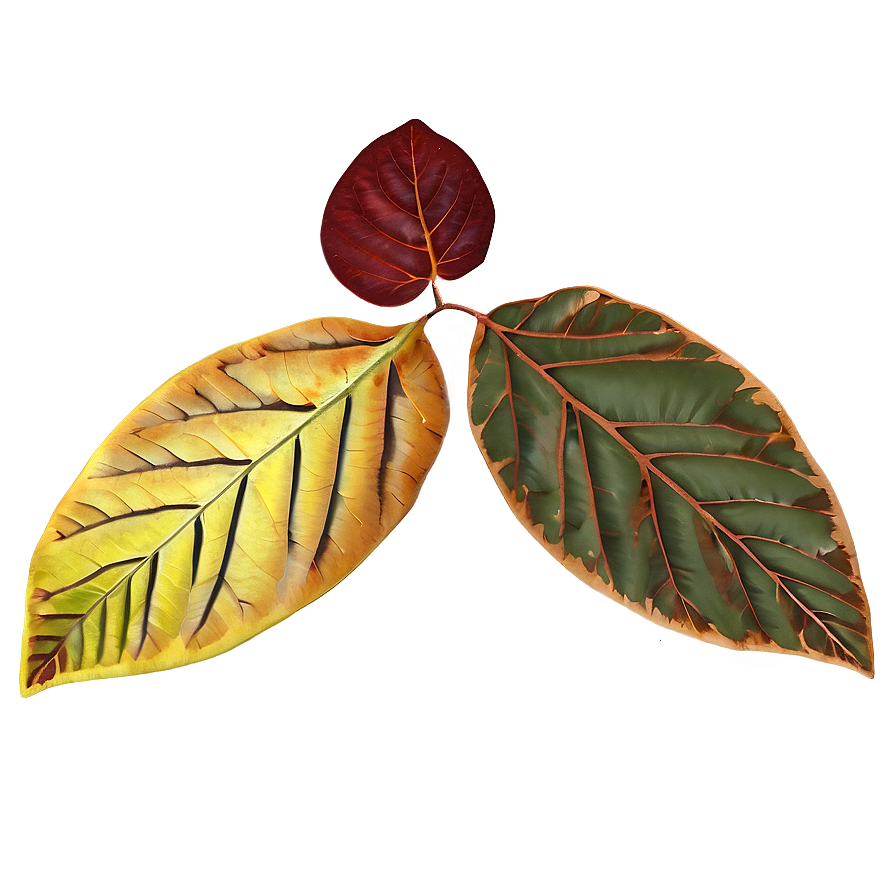 Moody Autumn Leaves Png 76 PNG image