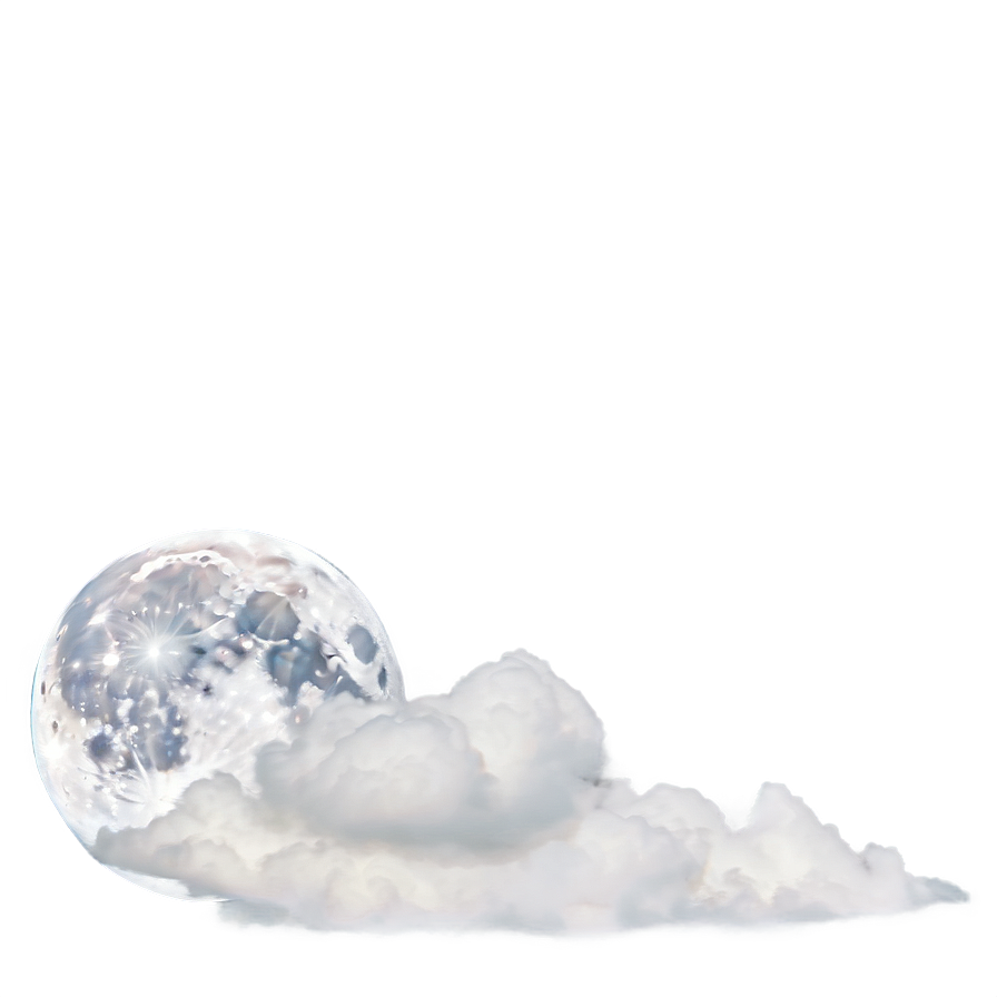 Moon And Cloud Png 04302024 PNG image