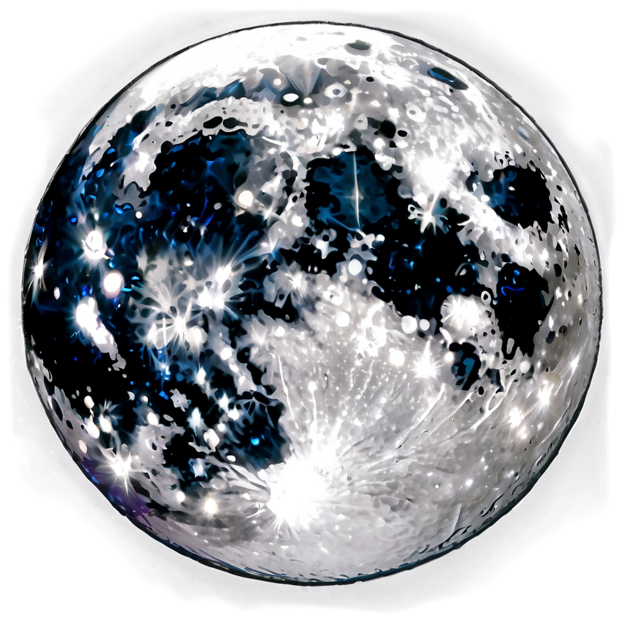 Moon And Cosmos Transparent Png Qwr36 PNG image