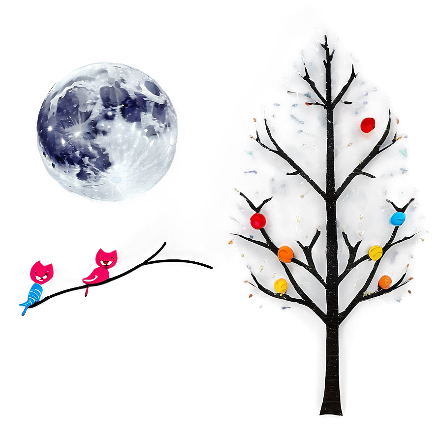 Moon And Fairy Tale Png Fdl9 PNG image