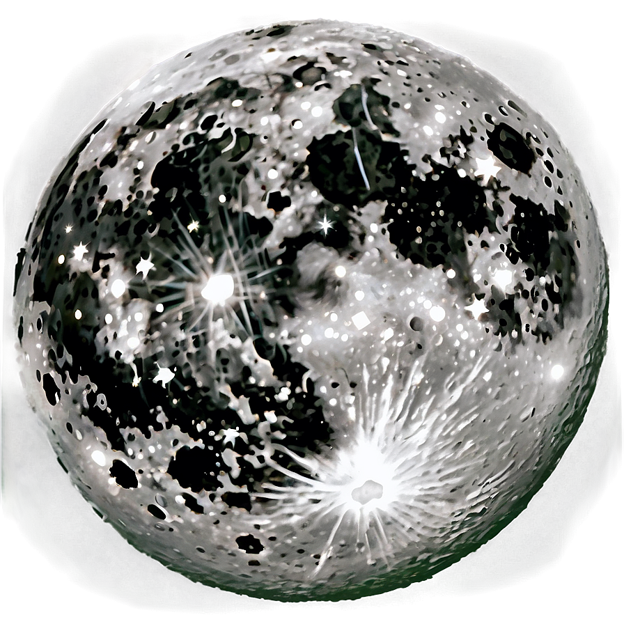 Moon And Galaxy Merge Png 06132024 PNG image