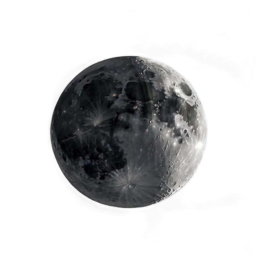 Moon In Dark Sky Transparent Png 89 PNG image