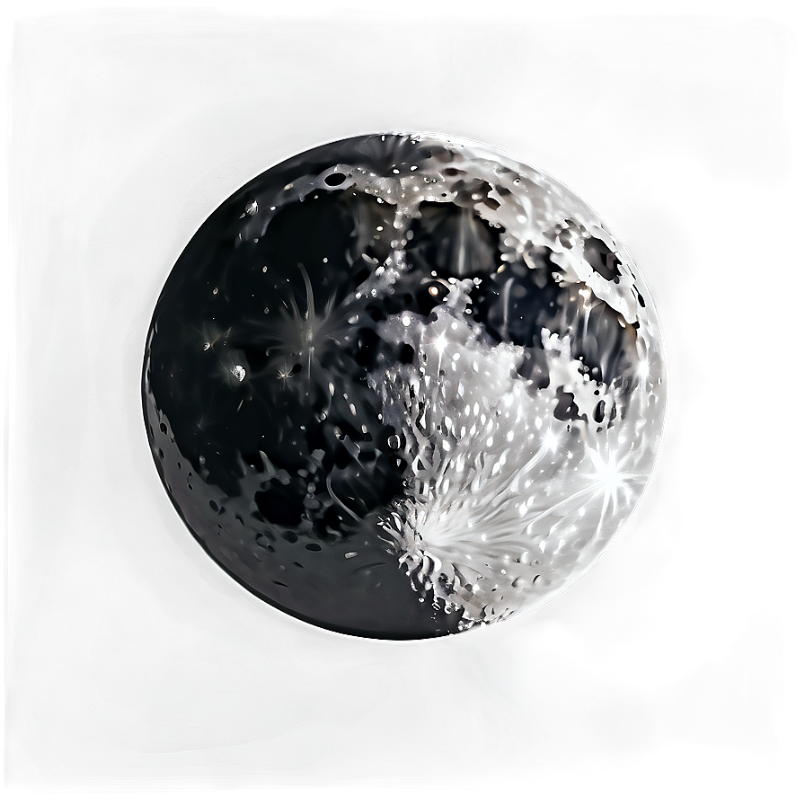 Moon In Dark Sky Transparent Png Vtl PNG image